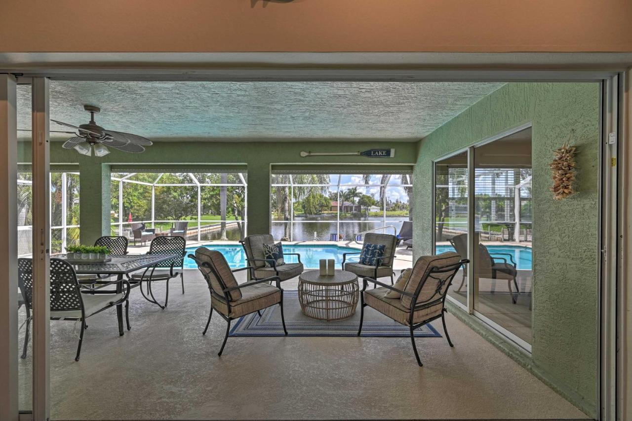 Pet-Friendly Escape With Dock And Kayaks In Cape Coral Villa Exterior photo